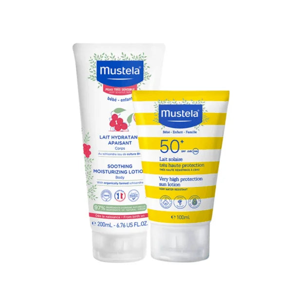 Kit Mustela Bébé & Enfant Proteção e Hidratação (2 Produtos)