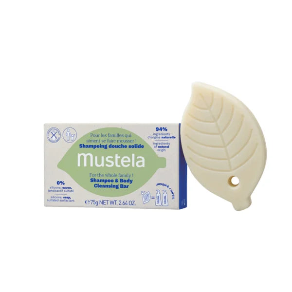 Mustela Corpo e Cabelo – Shampoo Sólido 75g